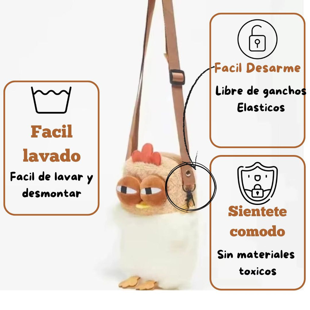 Bolso de Gallina Kawaii