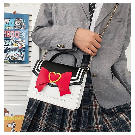 Adorable Sailor Pluto Suit Design Shoulder Bag