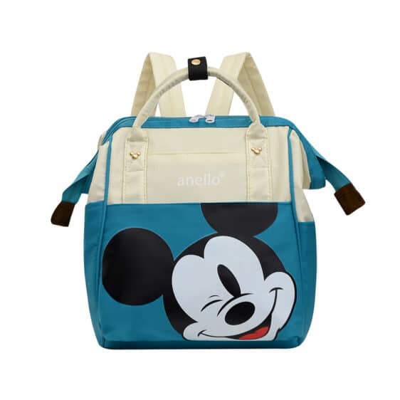 Cute Disney Mickey Mouse Teal Blue Backpack