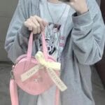 Cute My Melody Sanrio Character Pink Teen Handbag