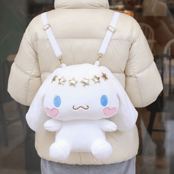 Fluffy Sanrio Cinnamoroll Kawaii Backpack