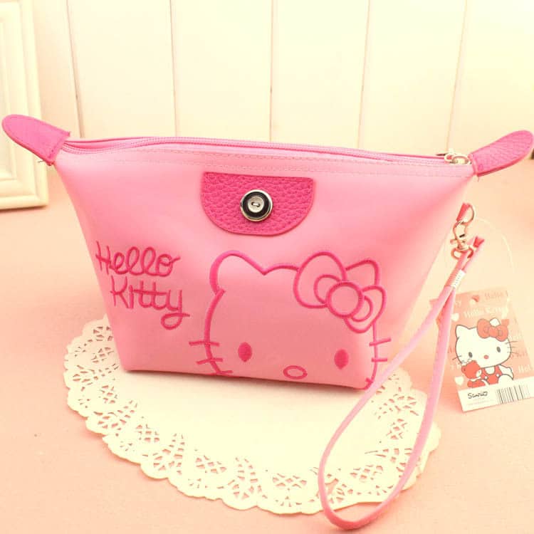 Hello Kitty, Bags, Large Hello Kitty Purse Baby Pink