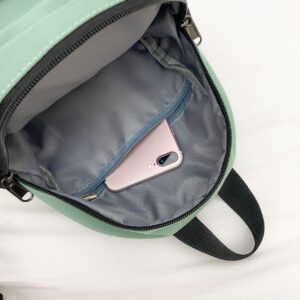Kawaii Kitten Design Surf Green Teen Backpack