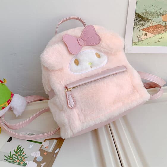 Kawaii My Melody Ribbon Pink Girly Backpack