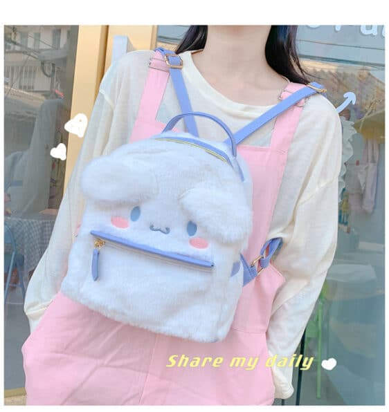 Kawaii Sanrio My Melody White Small Backpack