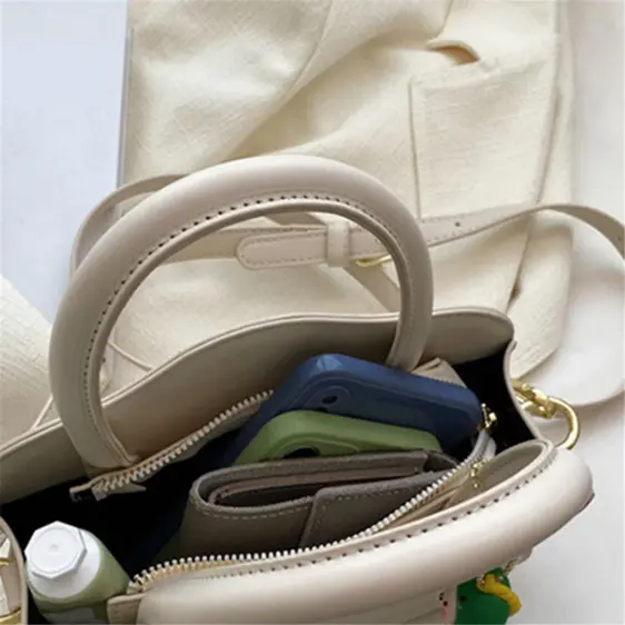 Kawaii Star-Shaped Beige Candy Color Shoulder Bag