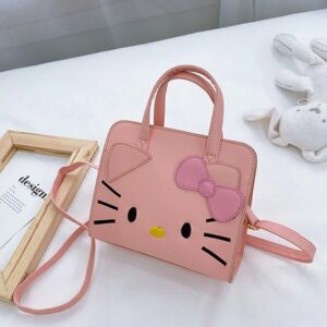 Lovely Pink Hello Kitty Inspired Teen Shoulder Bag