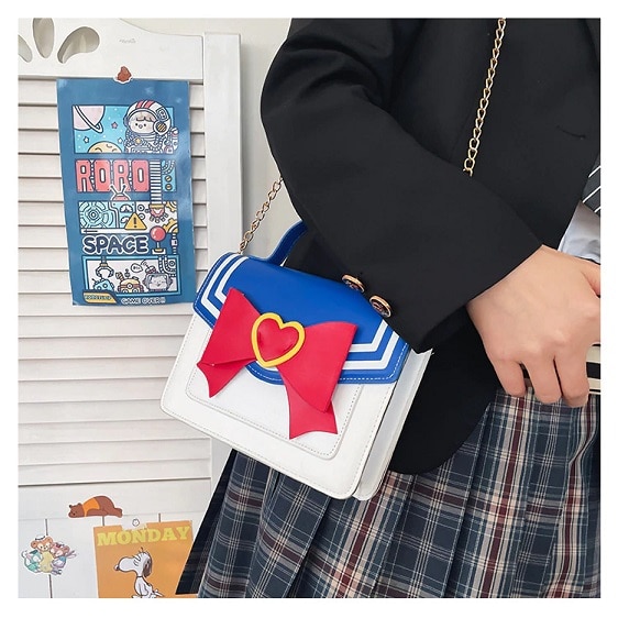 Lovely Sailor Moon Suit Pattern Shoulder Bag