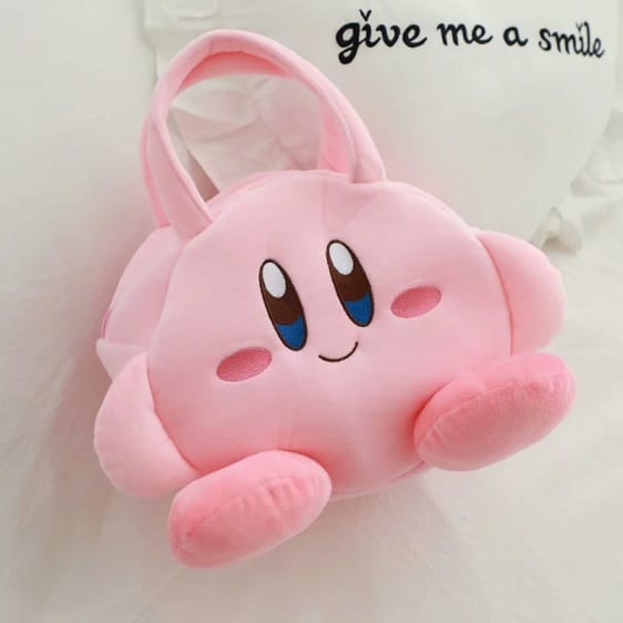 Nintendo's Charming Kirby Pink Plush Handbag