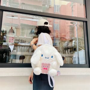 Sanrio Cinnamoroll White Kawaii Girl Backpack
