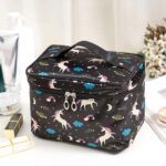 Adorable Unicorn Pattern Teen Cosmetic Bag