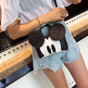 Charming Mickey Mouse Head Design Disney Handbag