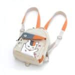 Cute Natsume Nyanko Cat Cream White Backpack