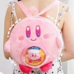 Kawaii Nintendo’s Kirby Pink Plush Girl Backpack