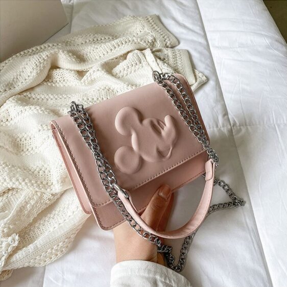 Lovely Embossed Mickey Mouse Disney Teen Handbag