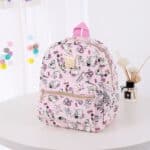Lovely Hello Kitty Wearing Ribbon Pink Backpack