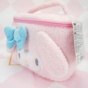 My Melody Ribbon Sanrio Pink Plushy Makeup Bag