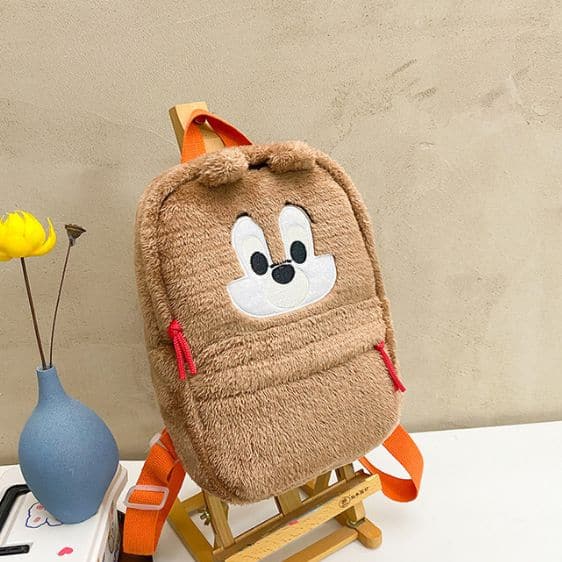 Cute Chip The Chipmunk Light Brown Backpack