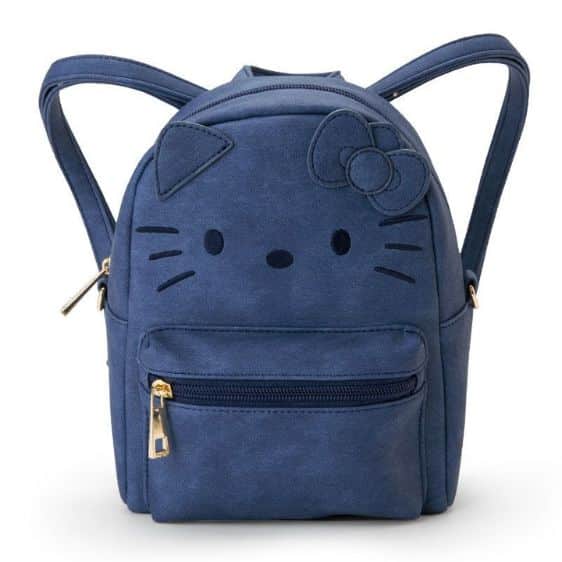 Kawaii Hello Kitty Blue Teen Girl Backpack