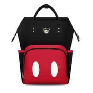 Kawaii Mickey Mouse Head Red Diaper Backpack