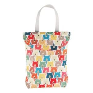 Kawaii Colorful Bear Pattern Multicolored Nappy Bag