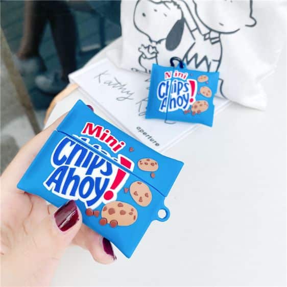 Charming Cookie Mini Chips Ahoy Blue AirPods Case