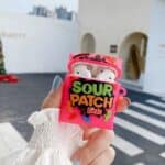 Kawaii Sour Patch Candy Teen Girl Pink AirPods Case