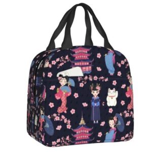 Adorable Chinese Tradition And Scenery Bento Bag