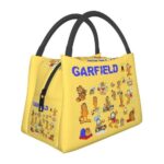Charming And Funny Garfield Pattern Lunch Basket