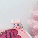 Charming Cat Luna Sailor Moon Pink AirPods Case