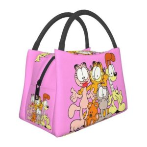 Cute Garfield And Friends Cartoon Design Lunch Bag