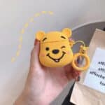 Cute Winking Winnie The Pooh AirPods Case