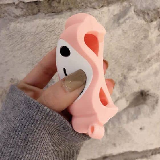 Kawaii Sanrio My Melody Head 3D Pink AirPods Case