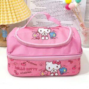 Adorable Hello Kitty Kiss Me Insulated Bento Bag