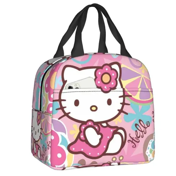 Adorable Hello Kitty Sundress Insulated Lunch Pail
