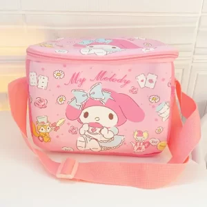 Adorable My Melody Tea Party Pink Lunch Basket