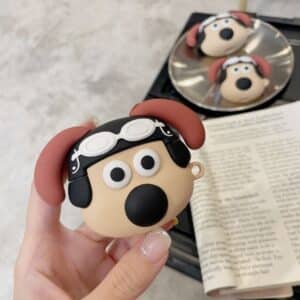 Charming Wallace & Gromit Dog 3D AirPods Case