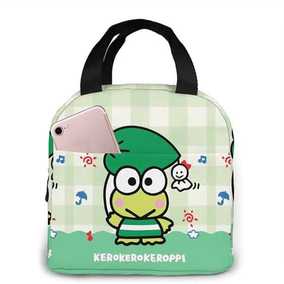 Cute Kerokerokeroppi Sanrio Character Lunch Bag