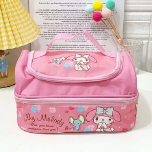 Cute Sanrio Character My Melody Pink Lunch Tote