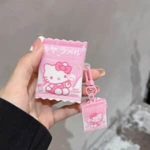 Adorable Hello Kitty Milk Candy Pink AirPods Case