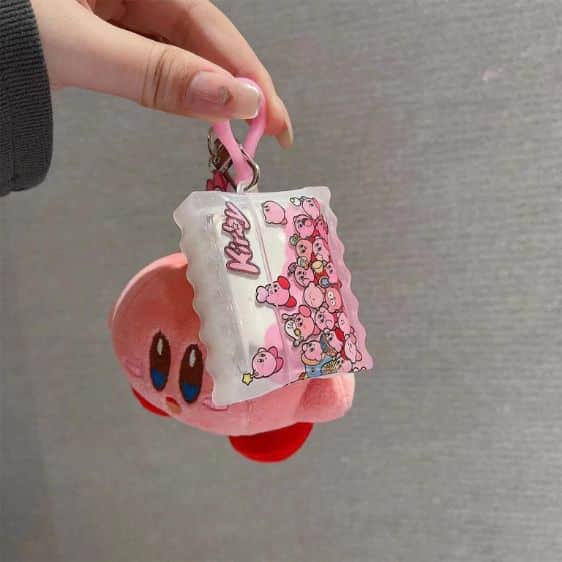 Kawaii Kirby's Species Art Pink AirPods Case