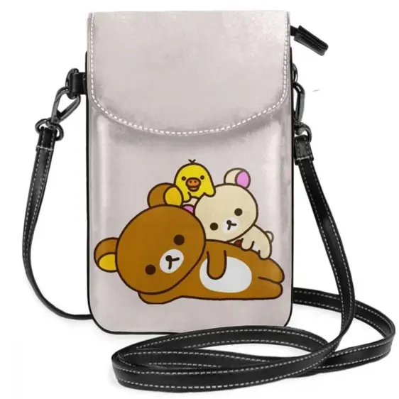 Charming Rilakkuma And Friends Teen Purse With Sling Strap