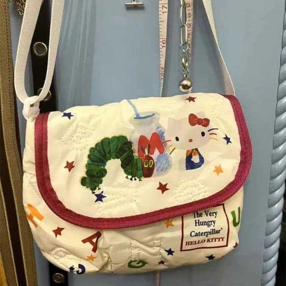 Kawaii Hello Kitty & Hungry Caterpillar Shoulder Bag