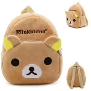 Kawaii Rilakkuma San-X Character Brown Plush Backpack