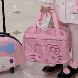 Lovely Sanrio Cat Hello Kitty Pink Girly Shoulder Bag