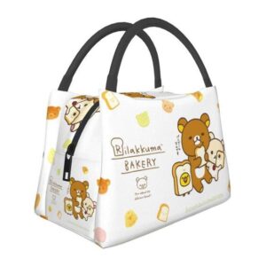 Charming Rilakkuma Bakery With Friends White Lunch Bag