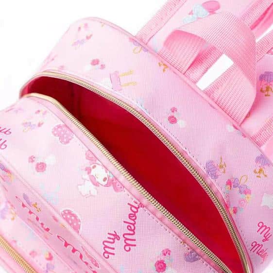 Cute Sanrio My Melody Pink Pattern Backpack Bag