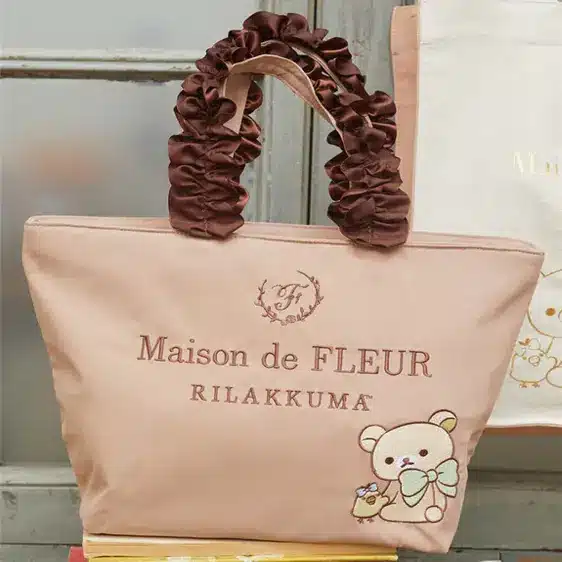 Kawaii Maison De Fleur Rilakkuma Stylish Ladies Handbag