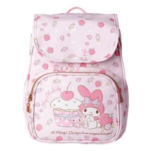 Kawaii White Rabbit My Melody Strawberry Design Backpack