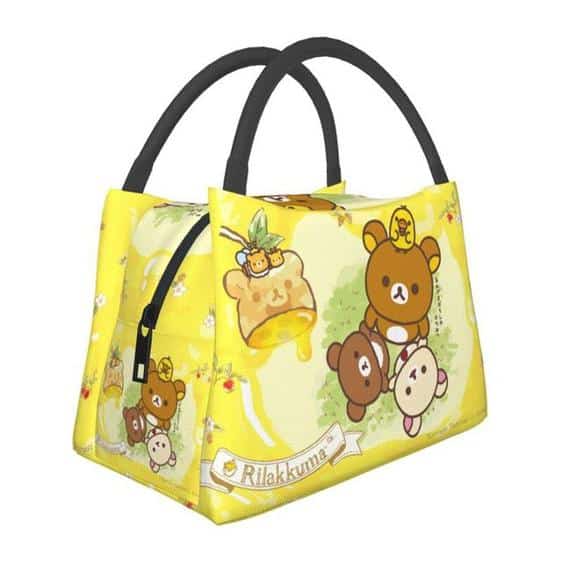 Lovely Rilakkuma Characters In Honey Forest Lunch Bag